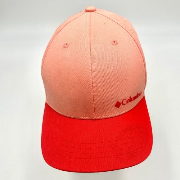 COLUMBIA Trek Youth - Junior Adjustable Cap - salmon & coral tones - Picture 1 of 8